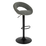 Paris Prix Lot De 2 Chaises De Bar Ajustable "Sasha" 96cm Vert Cèdre