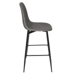 Paris Prix Lot De 2 Chaises De Bar "Amber" 106cm Gris
