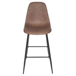 Paris Prix Lot De 2 Chaises De Bar "Amber" 106cm Marron