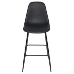 Paris Prix Lot De 2 Chaises De Bar "Amber" 106cm Noir