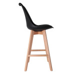 Paris Prix Lot De 2 Chaises De Bar "Californie" 105cm Noir