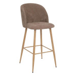 Paris Prix Lot De 2 Chaises De Bar "Céleste" 106cm Taupe