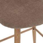 Paris Prix Lot De 2 Chaises De Bar "Céleste" 106cm Taupe