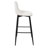 Paris Prix Lot De 2 Chaises De Bar Côtelé "Scott" 100cm Beige
