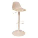 Paris Prix Lot De 2 Chaises De Bar Design "Aiko" 82-103cm Beige