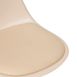 Paris Prix Lot De 2 Chaises De Bar Design "Aiko" 82-103cm Beige