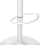 Paris Prix Lot De 2 Chaises De Bar Design "Aiko" 82-103cm Blanc