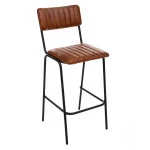 Paris Prix Lot De 2 Chaises De Bar Design "Dario" 103cm Marron