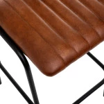 Paris Prix Lot De 2 Chaises De Bar Design "Dario" 103cm Marron