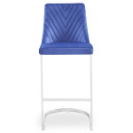 Paris Prix Lot De 2 Chaises De Bar Design "Darling" 108cm Bleu