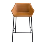 Paris Prix Lot De 2 Chaises De Bar Design "Noelle" 92cm Marron