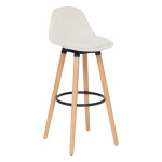 Paris Prix Lot De 2 Chaises De Bar "Maxon" 92cm Blanc