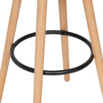 Paris Prix Lot De 2 Chaises De Bar "Maxon" 92cm Blanc
