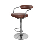 Paris Prix Lot De 2 Chaises De Bar "Midnight" 84-105cm Marron