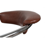 Paris Prix Lot De 2 Chaises De Bar "Midnight" 84-105cm Marron