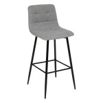 Paris Prix Lot De 2 Chaises De Bar "Sirac" 104cm Gris