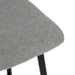 Paris Prix Lot De 2 Chaises De Bar "Sirac" 104cm Gris