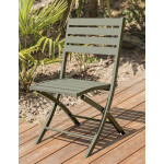 Paris Prix Lot De 2 Chaises De Jardin Pliantes "Marius" 82cm Kaki