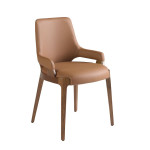 Paris Prix Lot De 2 Chaises Design "Alana" 79cm Marron