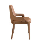 Paris Prix Lot De 2 Chaises Design "Alana" 79cm Marron