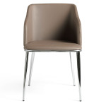 Paris Prix Lot De 2 Chaises Design "Alvaro" 79cm Taupe
