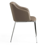 Paris Prix Lot De 2 Chaises Design "Alvaro" 79cm Taupe
