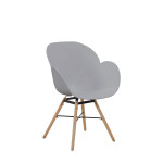 Paris Prix Lot De 2 Chaises Design "Amalia" 83cm Gris