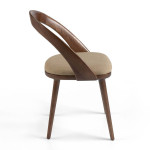 Paris Prix Lot De 2 Chaises Design Bois "Joana" 82cm Beige