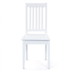 Paris Prix Lot De 2 Chaises Design Bois "Takao" 95cm Blanc