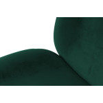 Paris Prix Lot De 2 Chaises Design "Charlize" 90cm Vert & Or