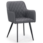Paris Prix Lot De 2 Chaises Design "Claren" 86cm Gris