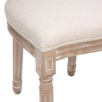 Paris Prix Lot De 2 Chaises Design "Cleon" 96cm Beige