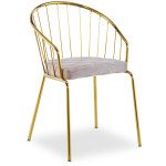 Paris Prix Lot De 2 Chaises Design "Comado" 77cm Taupe