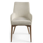 Paris Prix Lot De 2 Chaises Design En Tissu "Felipe" 88cm Beige