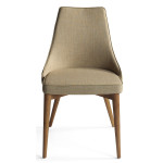 Paris Prix Lot De 2 Chaises Design En Tissu "Léa" 91cm Naturel