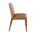 Paris Prix Lot De 2 Chaises Design "Marianne" 83cm Marron