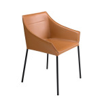 Paris Prix Lot De 2 Chaises Design "Noelle" 79cm Marron