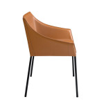 Paris Prix Lot De 2 Chaises Design "Noelle" 79cm Marron