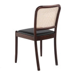 Paris Prix Lot De 2 Chaises Design "Rito" 84cm Noir & Noyer