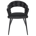 Paris Prix Lot De 2 Chaises Design "Sawyer" 82cm Noir
