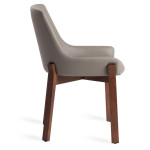 Paris Prix Lot De 2 Chaises Design "Tessa" 80cm Taupe