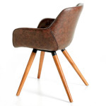 Paris Prix Lot De 2 Chaises Design "Uma" 78cm Naturel