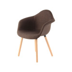 Paris Prix Lot De 2 Chaises Design "Winston" 80cm Marron