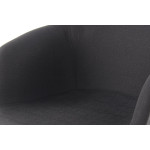 Paris Prix Lot De 2 Chaises Design "Winston" 80cm Noir