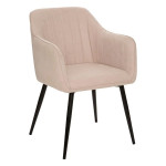 Paris Prix Lot De 2 Chaises Fauteuils "Visoca" 83cm Beige