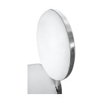 Paris Prix Lot De 2 Chaises Médaillon "Tatianna" 90cm Blanc