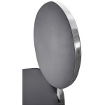 Paris Prix Lot De 2 Chaises Médaillon "Tatianna" 90cm Gris