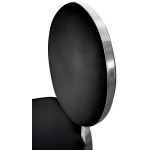 Paris Prix Lot De 2 Chaises Médaillon "Tatianna" 90cm Noir