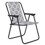 Paris Prix Lot De 2 Chaises Pliantes "Patio" 73cm Noir