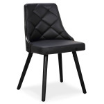 Paris Prix Lot De 2 Chaises Scandinave "Cargo" 79cm Noir